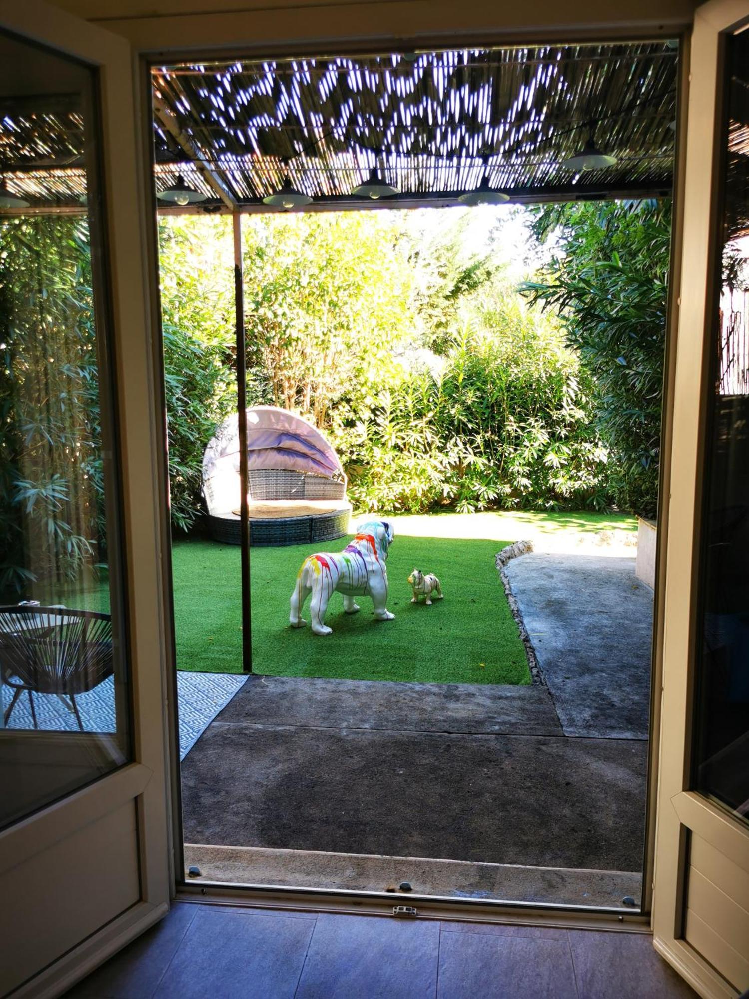 Studio Jardin Privatif 300M De La Plage Sainte-Maxime Bagian luar foto