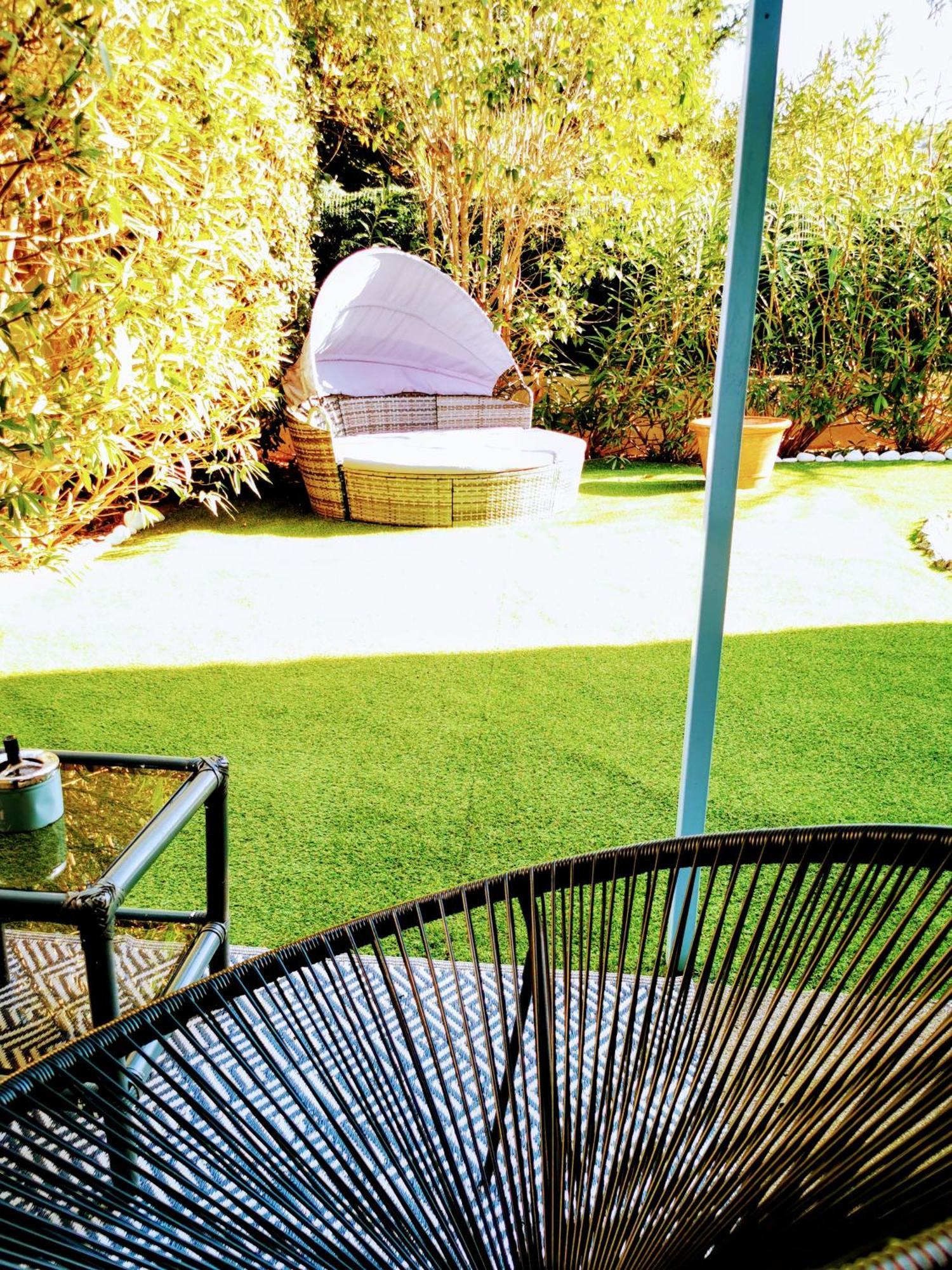 Studio Jardin Privatif 300M De La Plage Sainte-Maxime Bagian luar foto